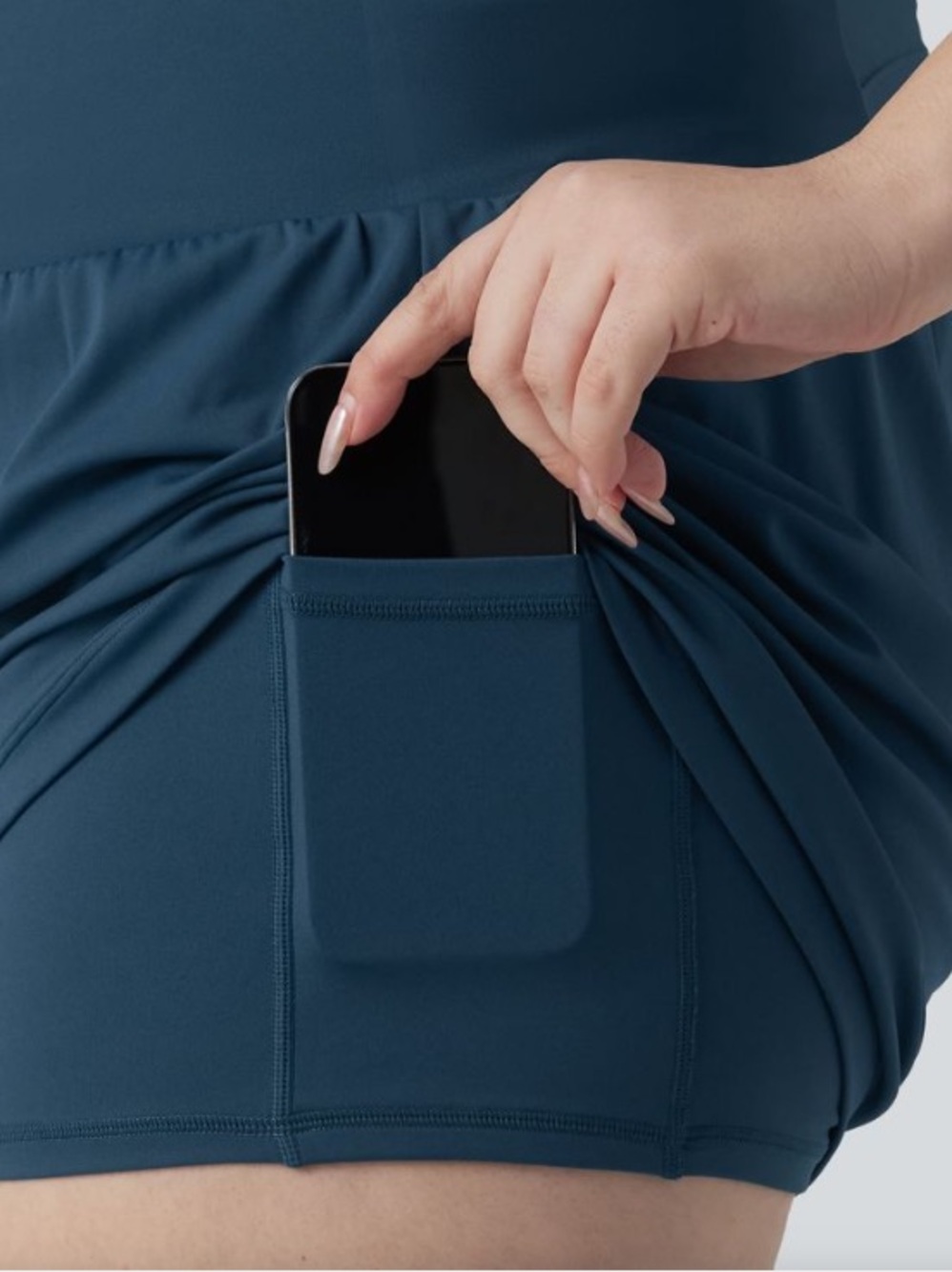 🆕 Dropping soon! HALARA High-Waist Athletic Yoga double-layer Shorts - Picture 4 of 4